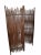 Mid-Century Modern Mid-Century Modern Tall Solid Bamboo Wood Room Divider Screen Partition Italy For Sale - Image 3 of 13