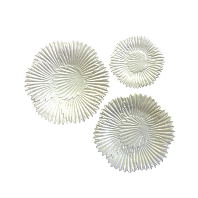 A Lovely Vintage 18 Piece Plate Settings, Made in Italy for Bonwitt Teller, Signed. White Ceramic with clear coat. 6 place...