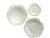 A Lovely Vintage 18 Piece Plate Settings, Made in Italy for Bonwitt Teller, Signed. White Ceramic with clear coat. 6 place...