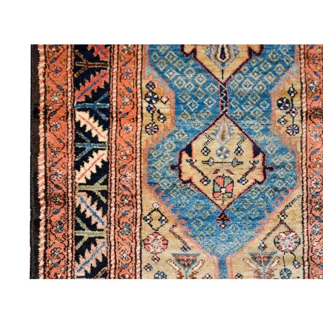 Textile Early 20th Century Persian Malayer Rug For Sale - Image 7 of 10