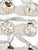 Glass Vintage Silver Kugel-Style Mercury Glass Christmas Ornament Garland, 58" For Sale - Image 7 of 8