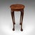 1900 - 1909 Antique Oval Side Table, English, Burr Walnut, Lamp, Wine, Pie Crust, Edwardian For Sale - Image 5 of 12