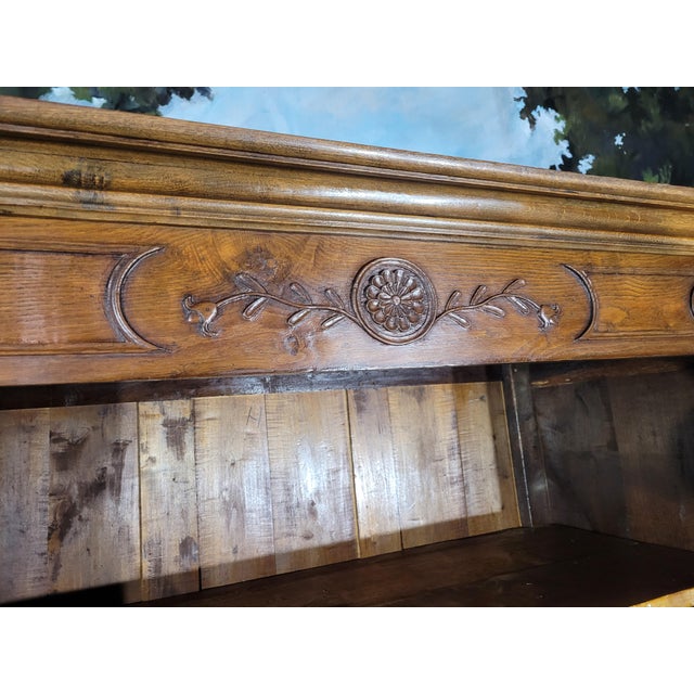 Small Louis XV Oak Wardrobe For Sale - Image 5 of 13