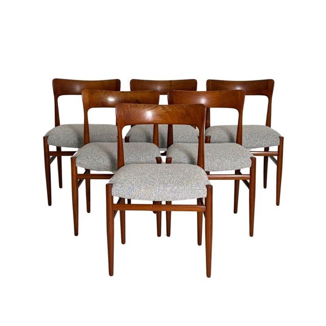 Danish Dining Chairs in Teak, Set of 6 For Sale - Image 12 of 12