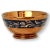 Antique English Enameled Copper Luster Bowl For Sale - Image 4 of 4