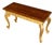 English 1800s Giltwood Console Table with Mahogany Top and Vitruvian Scrolls For Sale