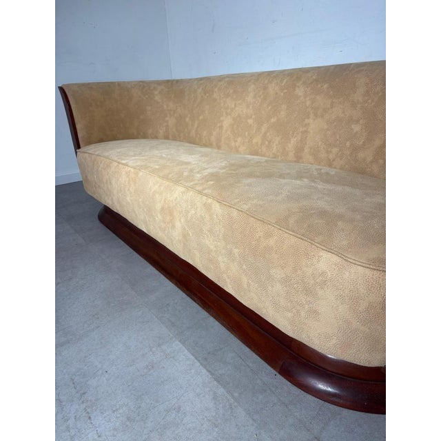 Art Deco Hotel Le Malandre Sofa For Sale - Image 5 of 8