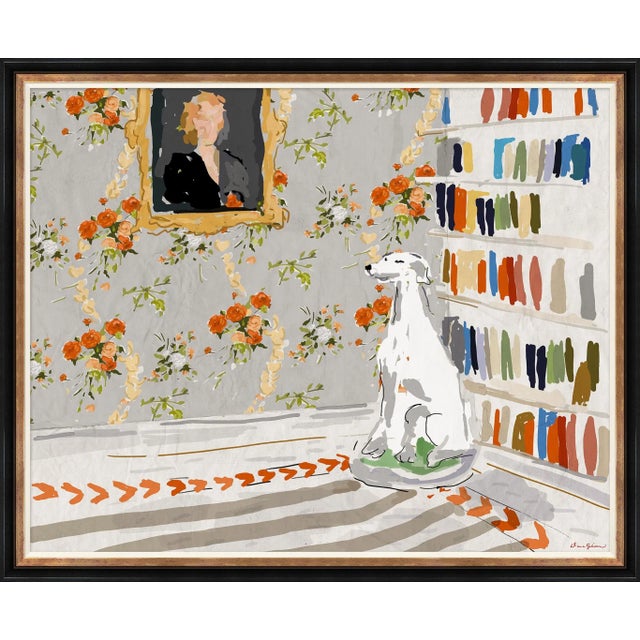 Noble Dog By Dana Gibson, Framed Art Print For Sale