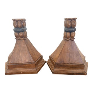 Decorative Wall Mount Brackets - A Pair For Sale