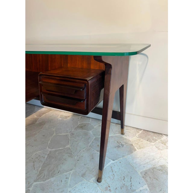 Console Desk attributed to Vittorio Dassi, Italy, 1950s For Sale - Image 12 of 17