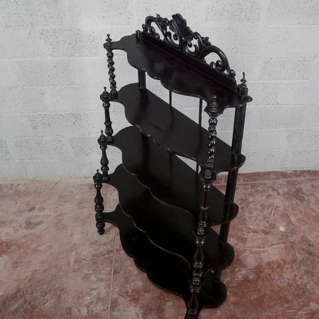 19th Century Open Shelf Bookcase For Sale - Image 12 of 18