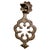 Metal Large 19th Century Pierced Brass Door Knocker For Sale - Image 7 of 7