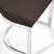 Metal Arthur Umanoff Upholstered Stool With Chrome Base by Thaden Metals For Sale - Image 7 of 9