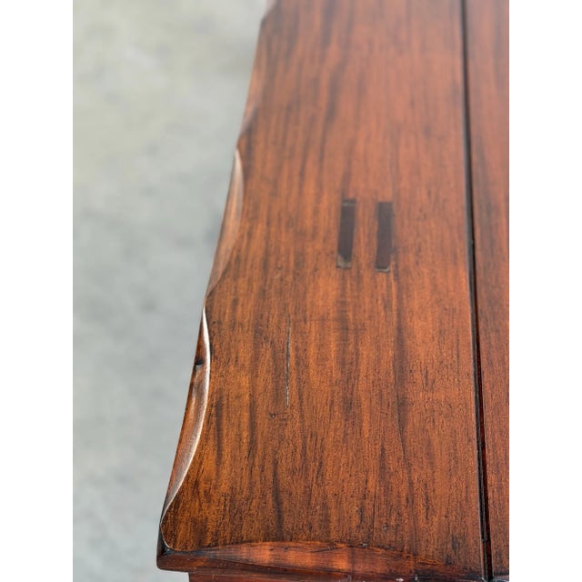 1940's Trestle Dining Table With Leaf Extensions For Sale - Image 11 of 18