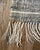 A rare, signed studio weaving by New England fiber artist Sara Wright, known for her richly textured handwoven textiles...