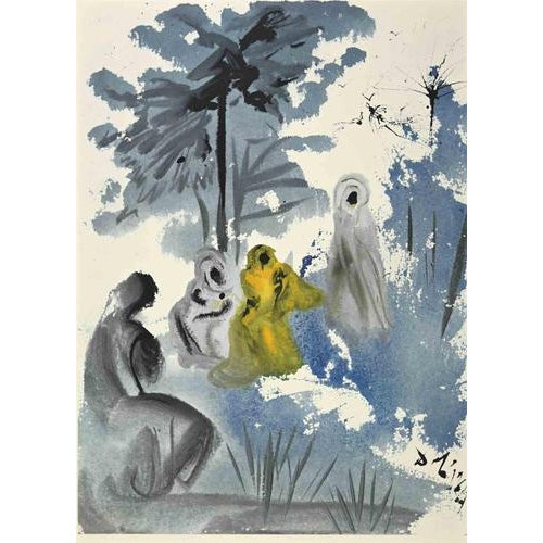 Salvador Dalí, Familia Ruth Moabitidis, 1964, Lithograph For Sale - Image 4 of 4