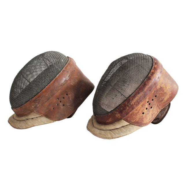 Fencing Masks, 1920s, Set of 2 For Sale - Image 18 of 18