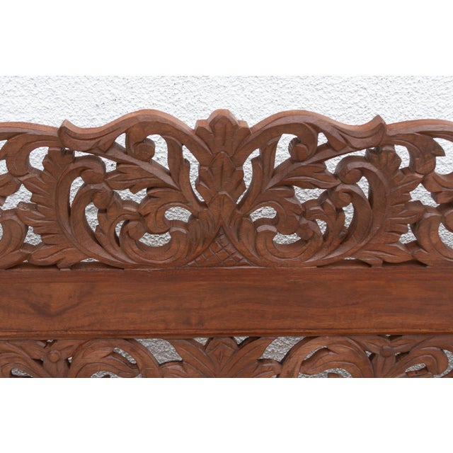 Wood Royal Bali Reclaimed Teak Daybed Sofa For Sale - Image 7 of 9