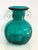 Pretty emerald green glass Art Deco vase. Most items found at Pub & Oasis are vintage and antique in nature which we...