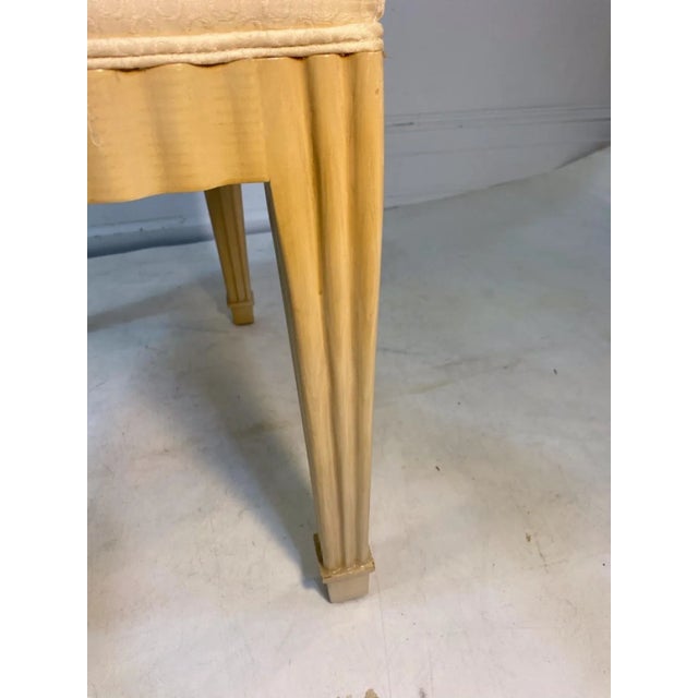 Wood 1970s Donghia Art Deco Revival Dining Chairs - Set of 8 For Sale - Image 7 of 10