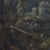 Venetian School, Animated Mountain Landscape with Architecture, 1800s, Oil on Canvas For Sale - Image 10 of 12