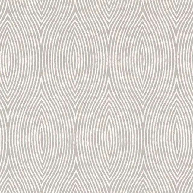 Schumacher Bark 5007591 Fog Wallpaper From Drawn From Nature Collection - Set of 4 Double Rolls For Sale
