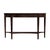 Spritely Home Accent Furniture Astor 54"W Demilune Console Table, Dark Burl For Sale - Image 4 of 8