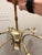 Mid 20th Century Vintage Stilnovo 6 Arm Chandelier For Sale - Image 5 of 13