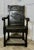 Brown 18th Century Oak Wainscot Hall Chair For Sale - Image 8 of 9