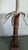 Vintage 1970s Large Faux Bamboo Palm Tree Statement Table Lamp For Sale In Tampa - Image 6 of 9