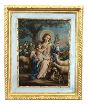 Raphael Fogliardi, Mary the Shepherdess, 1795, Oil Painting on Canvas