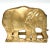 Mid-Century Modern Vintage Decorative Brass Elephant Letter Rack For Sale - Image 3 of 8