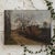 A beautifully atmospheric late 19th century oil on canvas signed J.B. François, depicting a shepherd leading his flock...