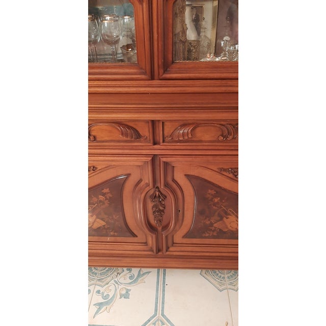 Brown Sideboard with Stand from La Permanente Mobili Cantù, 1960s For Sale - Image 8 of 9