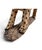 Late 20th Century Vintage Hand-Carved African Folk Art Spotted Leopard Sculpture on Wood Base For Sale - Image 5 of 8