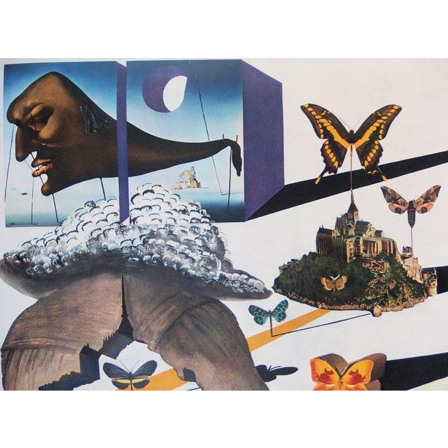 Salvador Dali, Normandie (SNCF Grand Modèle), Lithograph For Sale - Image 3 of 6