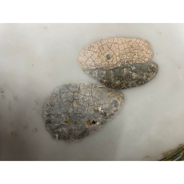 Pair Vintage Marble “Scagliola” Circular Table Tops, Attributed to Emilio Martelli For Sale - Image 11 of 13