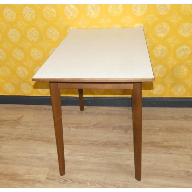 1950s Kitchen Table in Formica, 1950s For Sale - Image 5 of 9