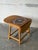 This versatile end table features two folding drop-leaf extensions and an inset ceramic tile top. Turn legs and sturdy...