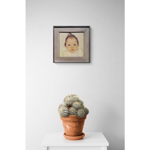 Jan Hendrik Willem Wittenberg, Child's Head, Dutch New Objectivity Artist from The Hague For Sale - Image 7 of 8