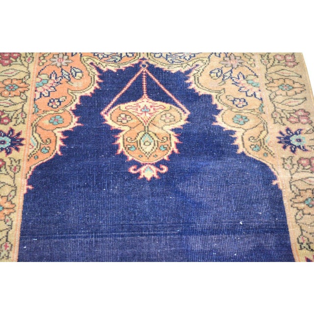 Turkish Vintage Turkish Anatolian Hand Knotted Wool Rug, 2'4''x4' For Sale - Image 3 of 5