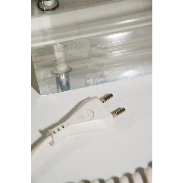 Plastic Table Lamp by Michel Dumas, 1970s For Sale - Image 7 of 11