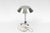 Vintage President table lamp designed by Jo Hammerborg for Fog & Mørup, Denmark, 1960s. Crafted in aluminium with a...