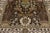 William Morris Vintage Indian Hooked Rug, 05'10 X 08'08 For Sale - Image 4 of 8