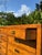 Stanley Furniture Vintage Stanley Furniture Mid-Century Modern Oak Lowboy Dresser With Brass Hardware For Sale - Image 4 of 9