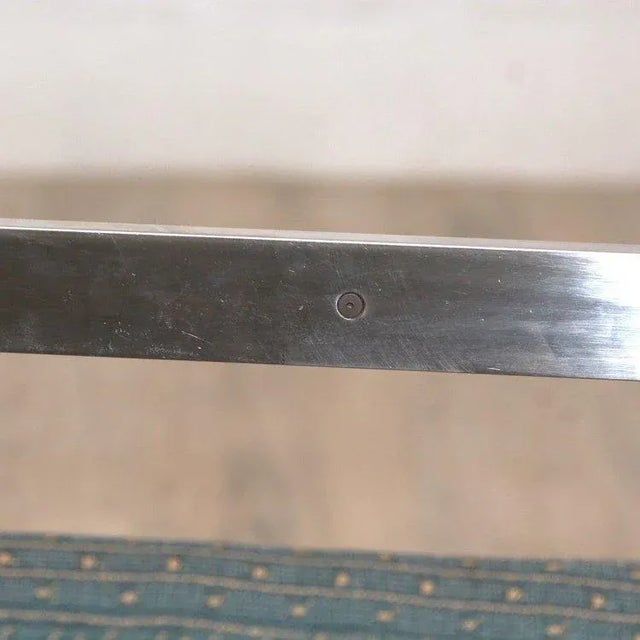 Mid 20th Century Pair of Vintage Mies Van Der Rohe Brno Attributed Flat Bar Chair For Sale - Image 5 of 5