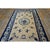 Textile 1890s Beige Classic Greek Key Vase Antique Chinese Peking Small Knotted Wool Rug For Sale - Image 7 of 8