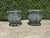 Matching Pair of Antique Victorian Cast Iron Reticulated/Lacework Planters For Sale - Image 11 of 18
