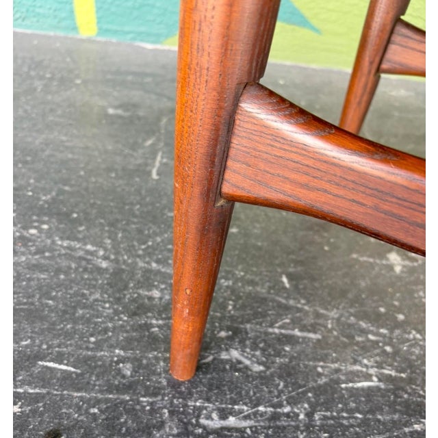 Wood Refinished Mid Century Bassett Artisan Coffee Table For Sale - Image 7 of 13