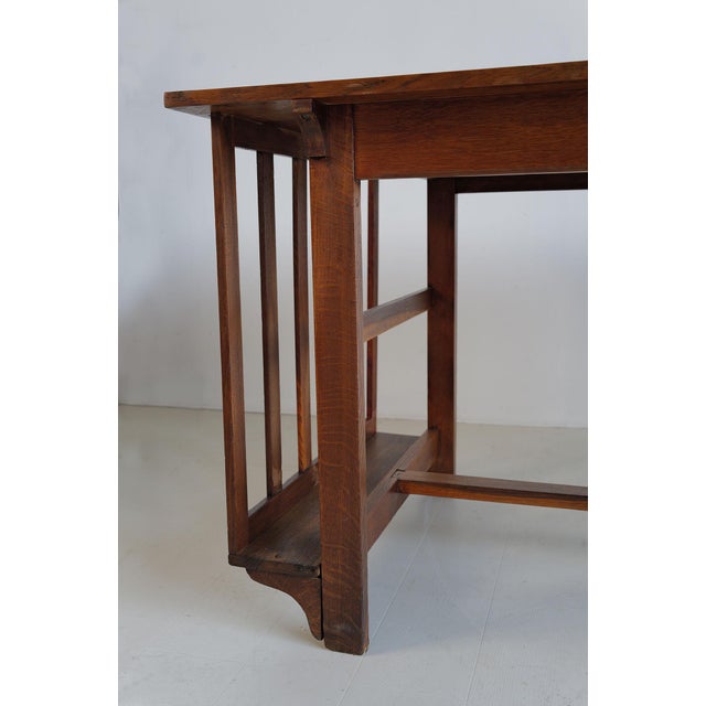 Antique Arts and Crafts Table, 1900 For Sale - Image 6 of 10